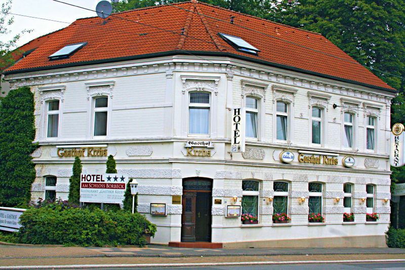 Hotel Am Schloss Borbeck Essen Exteriör bild